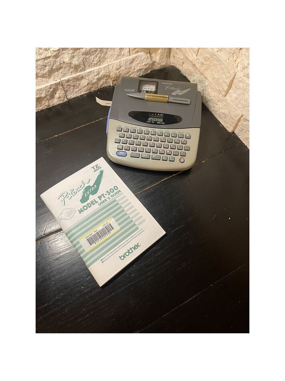 Brother P-Touch Extra PT-300 Electronic Labeling Printer (TESTED)  Extra Tape